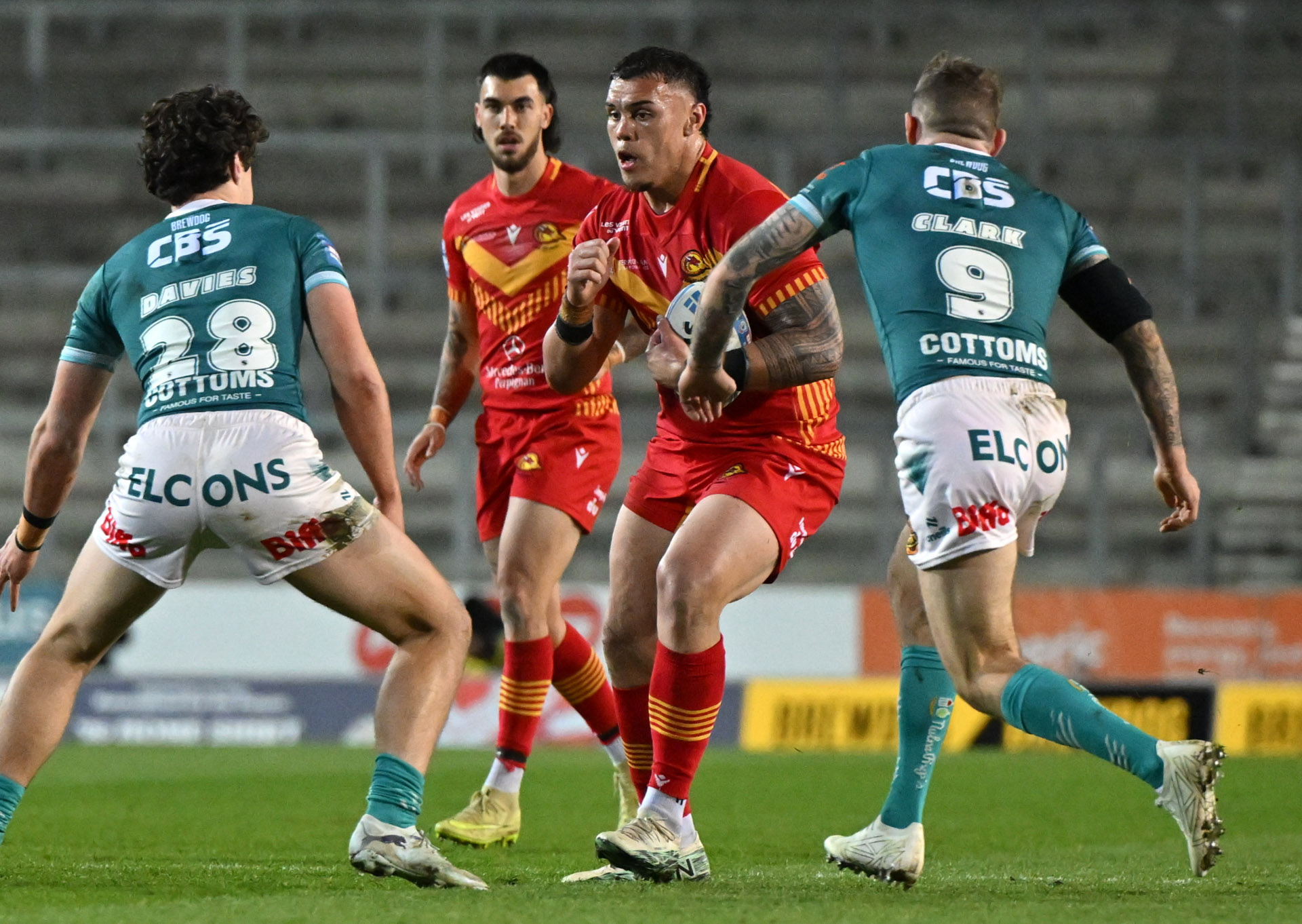 15. Iszac FA’ASUAMALEAUI. RLCUP QuarterFinal. St.Helens v Dragons. Fri10thAPr2026 © MATTHEW MERRICK PHOTOGRAPHY (1)