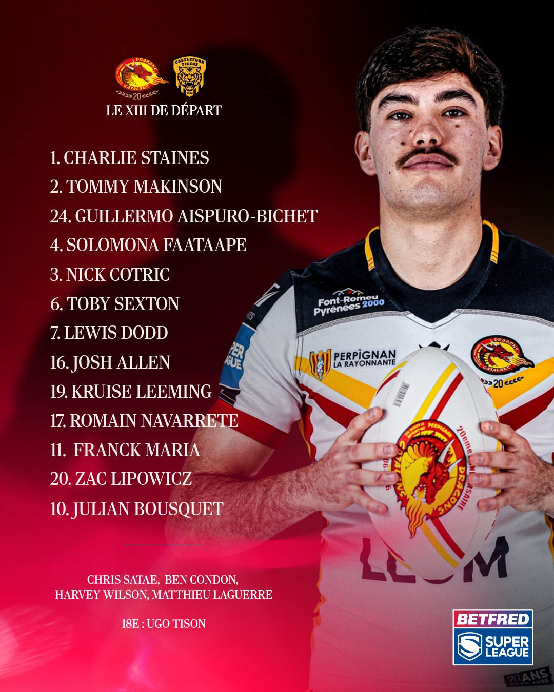 26 – Team Announcement – X 26 – Team Announcement – X