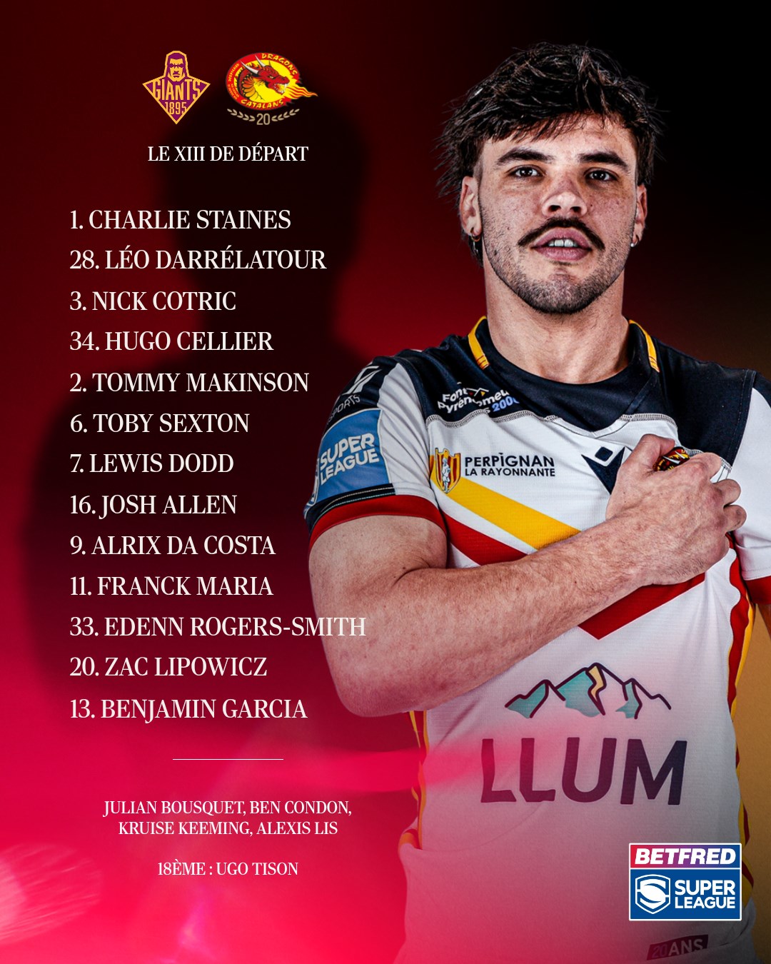 26 – Team Announcement – X 26 – Team Announcement – X